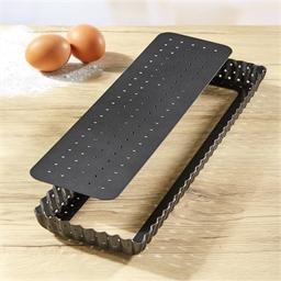 Moule tarte perforé rectangle Rectangle